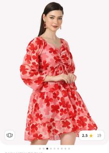 Floral Pattern One Piece From Myntra