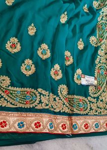 New Green Amazing Saree...!!💚
