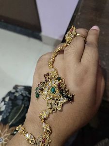 Hand Bridal Mehendi Jewellery