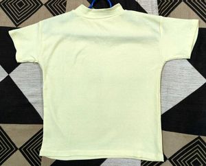Butter Yellow Mock Neck Top 🧈💛
