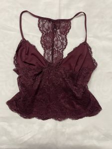 Lace Y2k Crop Top
