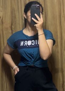 Cute Unicorn Girls Top