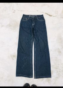 Blue Star Wide Leg Jeans