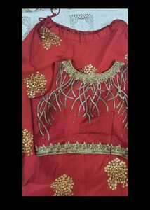 Pure Silk Lehnga Choli For Women