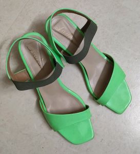 Neon green Heels