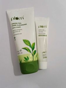 Plum Face Wash & Moisturizer