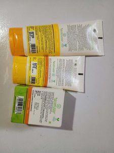 Face Wash Sunscreen And Serum