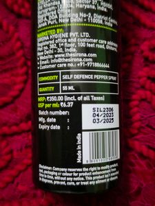 Self Defence Pepper Spray