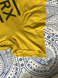 Yellow HRX Tshirt Used XXL Size