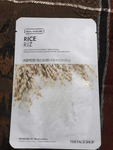 The face shop Real Nature Rice Fac