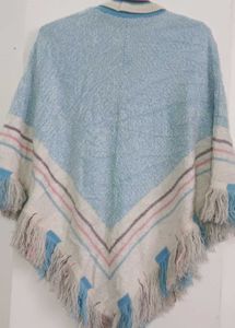 Embroidered Poncho
