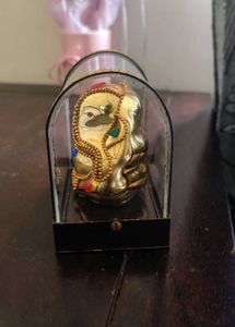 Golden Ganesha Showpiece