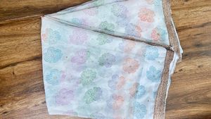 Floral Embellished Saree