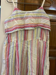 Striped Sleeveless Dress