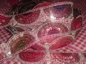 Sequin Trim Laces 18 Meter