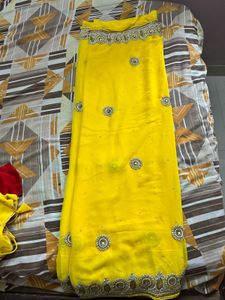 Wedding Saree With Blouse