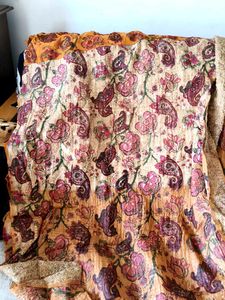 Tussar Three Piece Suit Pure Georgette Dupatta
