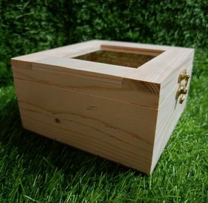 Square Wooden Box