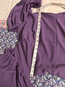 Chic Purple Bodycon Dress