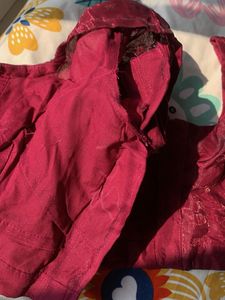 Stunning Embroidered Saree With Blouse