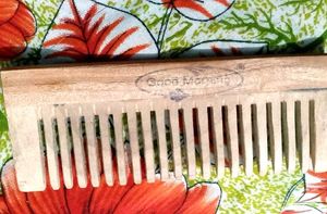 Wooden Hair Comb