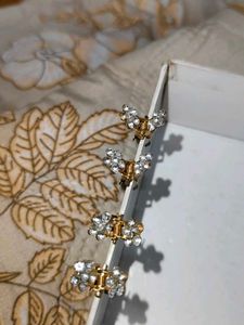 Sparkling Crystal Hair Claws (Set of 4)
