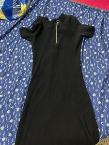 Chic Black Midi Dress