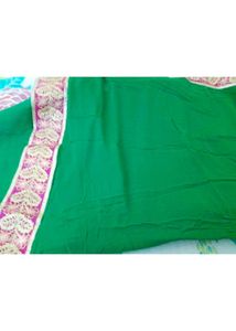 Green Designer Saree