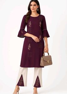 New Heavy Wedding Kurta Pant Dupatta+Elegant Look