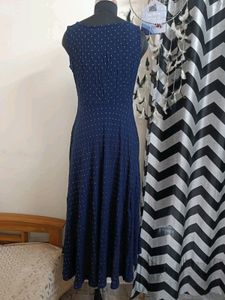 Blue Long Kurti