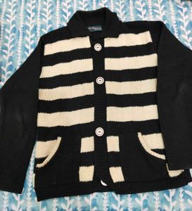 pack of 3 Striped Knit Cardigan