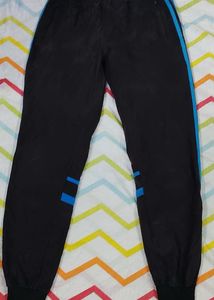 Black & Blue Track Pants