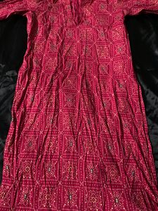 Straight fit collor neck kurta