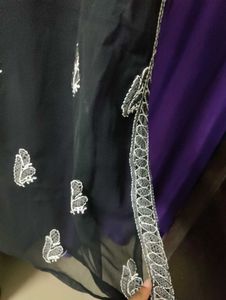 Elegant Black Georgette Kurta
