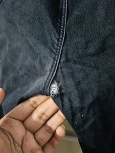 Black Jeans With Flaws,