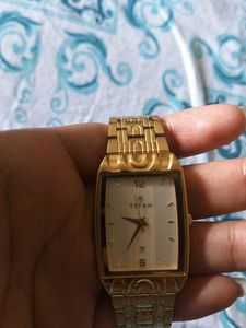 Titan Gold Watch