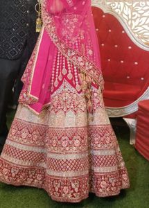 Lehenga Beautiful Colour  heavvy dupatta