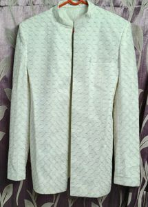 White Long Traditional jodhpuri