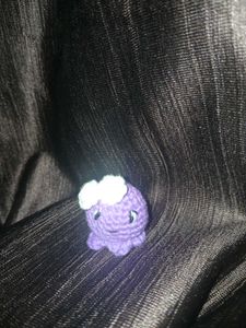 Crochet Octopus Keychain