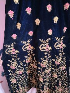 Elegant Embroidered Ethnic Gown