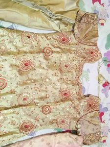 Golden and Mehroon Suit