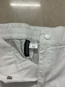 White Cargo Pants