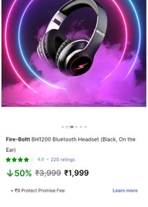 Fire Boltt Headphones