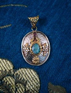 Beautiful Vintage Victorian Gemstone Pendant