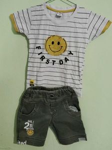 # Tshirt With Short 👚🩳