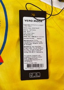 Vero Moda New Yellow Hoodie