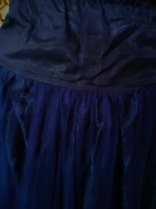 Elegant Blue Ethnic Skirt