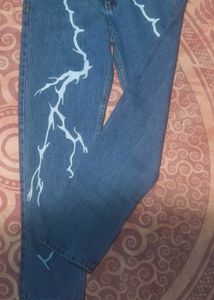 Lightning Bolt Jeans