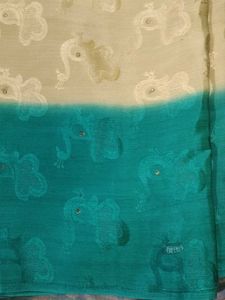 POLY SILK BLEND SAREE