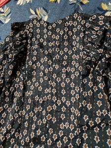 PATTERNED MAXI DRESS